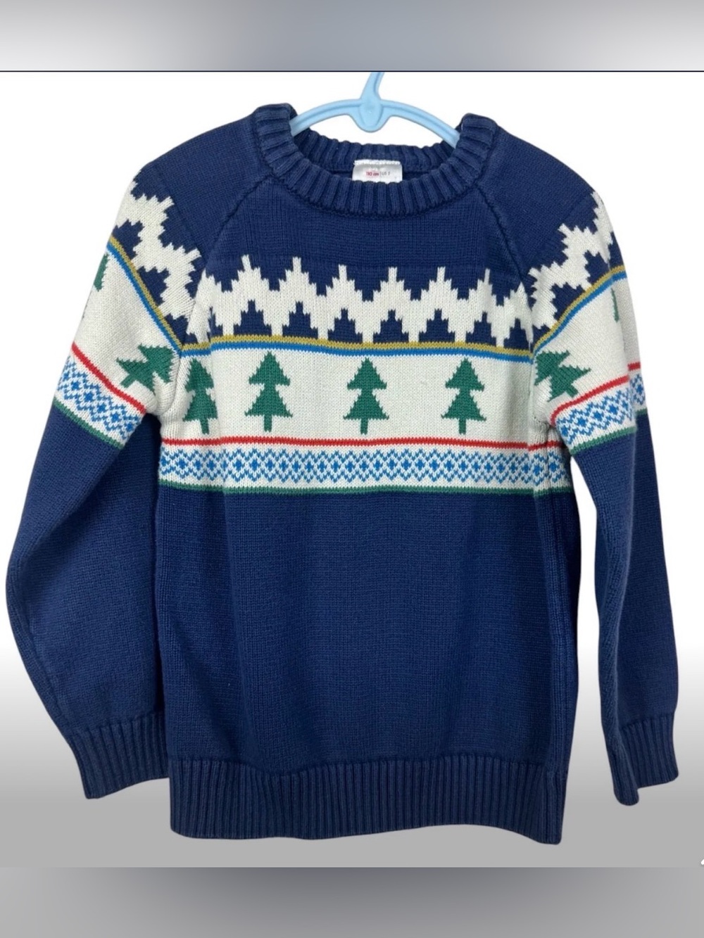 Hanna Andersson Christmas Tree Sweater Boys 5